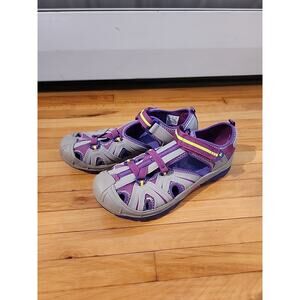 Merrell Hydro H2O Women's 7 Hiker Sandals Grey Outdoor Water Shoes Closed Toe